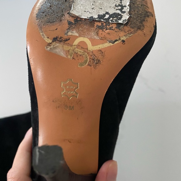 Circa Joan & David Suede Knee Boots - Picture 7 of 8